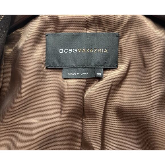 Vintage 90’s Y2K Suede Jacket XS Brown Boho Western Belted - Picture 5 of 8